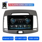 Магнитола для Hyundai Elantra, головное устройство с Android 10, BT, Wi-Fi, GPS-Навигатором и видеоплеером, для Hyundai Elantra 2007, 2008, 2009, 2010, 2011
