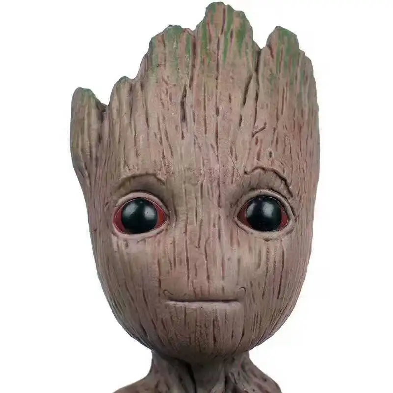 

Marvel Groot Guardians of The Galaxy Avengers Cute Baby Tree Man Joints Moveable Action Figure Movie Peripheral Model Toys 15Cm