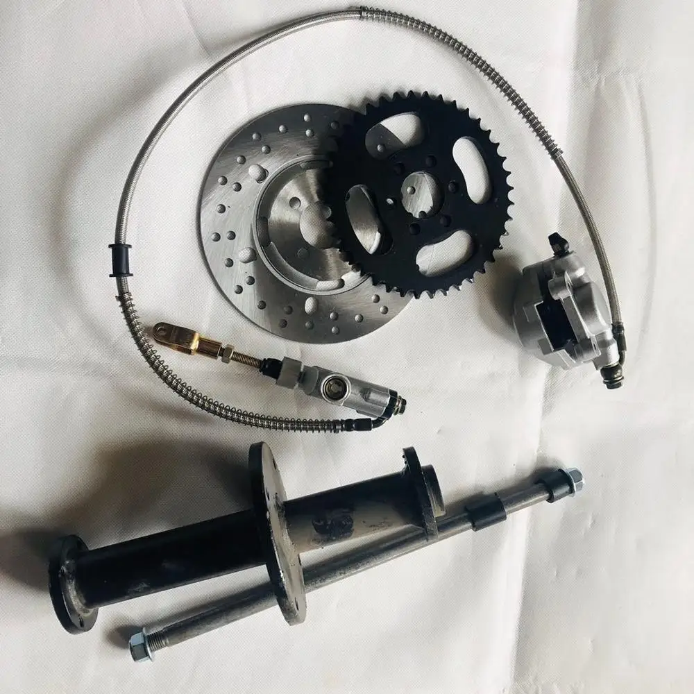 DIY GO KART картинг детская коляска ATV UTV ступица заднего колеса ось вала с дисковым