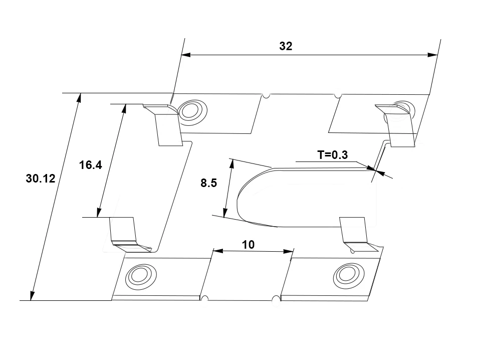 500 шт./лот Высокое качество заземления Зажим для горячей продажи солнечной