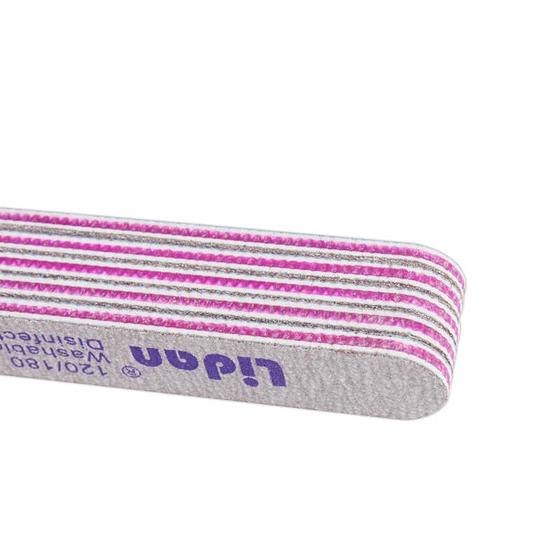 2 шт./упак. белые пилки для ногтей Губка Алмазная пилка моющаяся известь Unghie 100/180