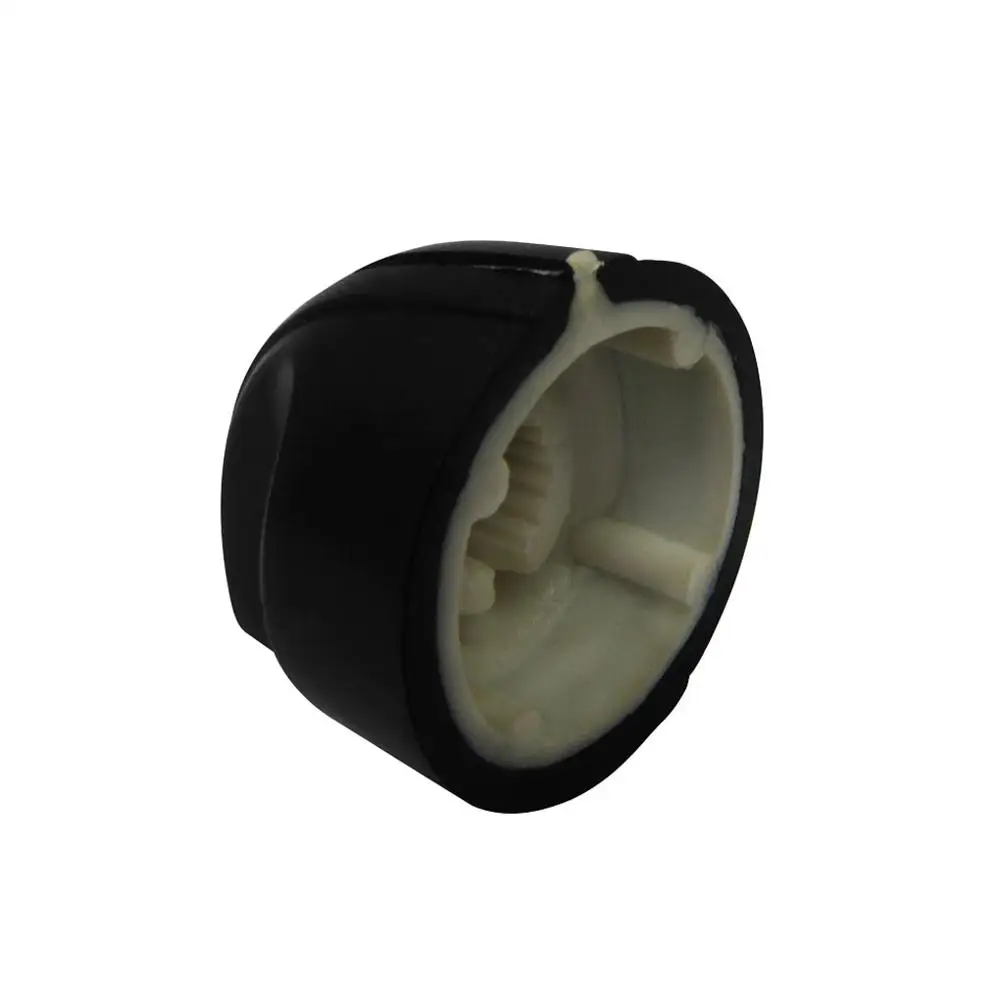 Новый 6 шт. гитарный усилитель эффектов ручки пластиковые черные цвета