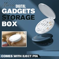 60w charging mini digital gadgets waterproof digital storage box travel eva data cable battery charger gadget bag pocket