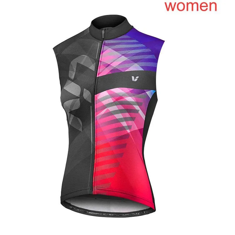 

Summer Breathable Womens Cycling Jersey Pro Team Mountain Bike Shirt Quick Dry Sleeveless Tops Road Bicycle Vest Sports Uniform