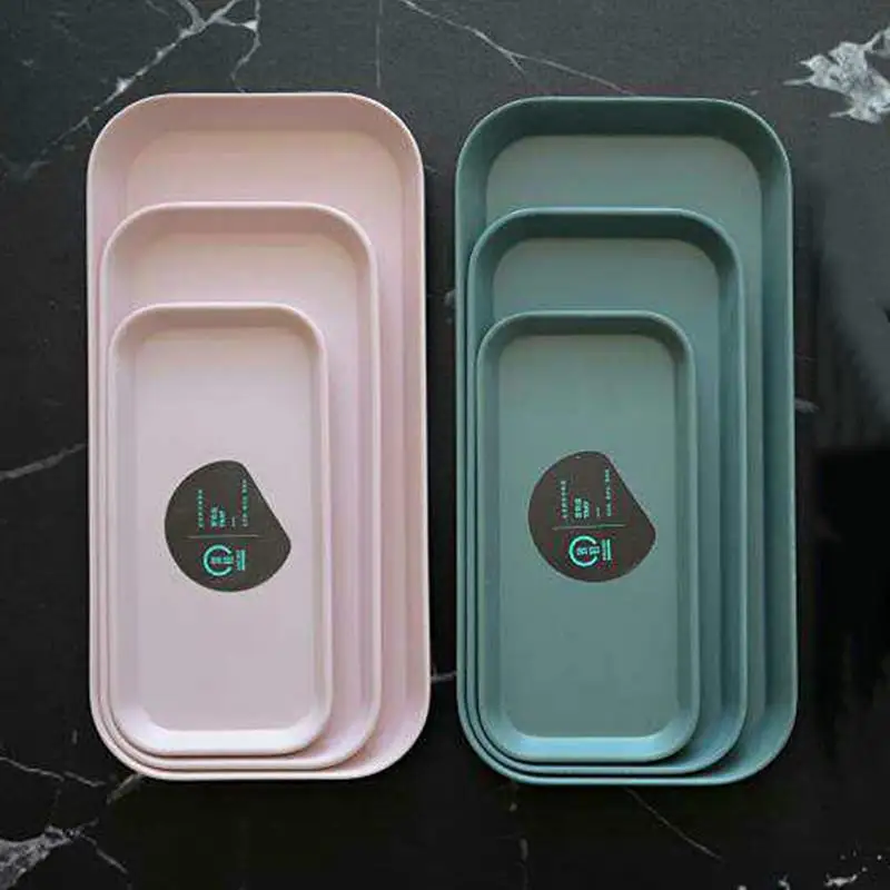 Скандинавские геометрические лотки для хранения чая завтрака хлеба тарелка