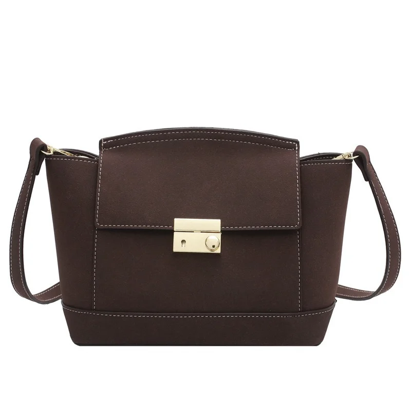 

2021 New Large-capacity Frosted Bat Bag Temperament Fashion Ladies One-shoulder Diagonal Bag