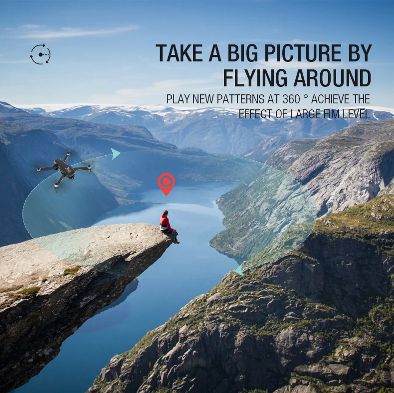 

SG906 PRO GPS Drone With 2-axis Anti-shake Self-stabilizing Gimbal WiFi FPV 4K Camera Brushless Drone Quadcopter VS F11 ZEN K1