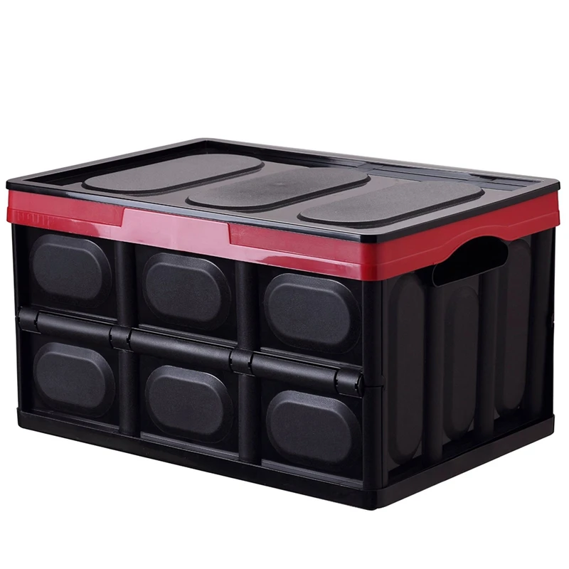 Складной автомобильный ящик для хранения в багажнике вместительные рыболовные