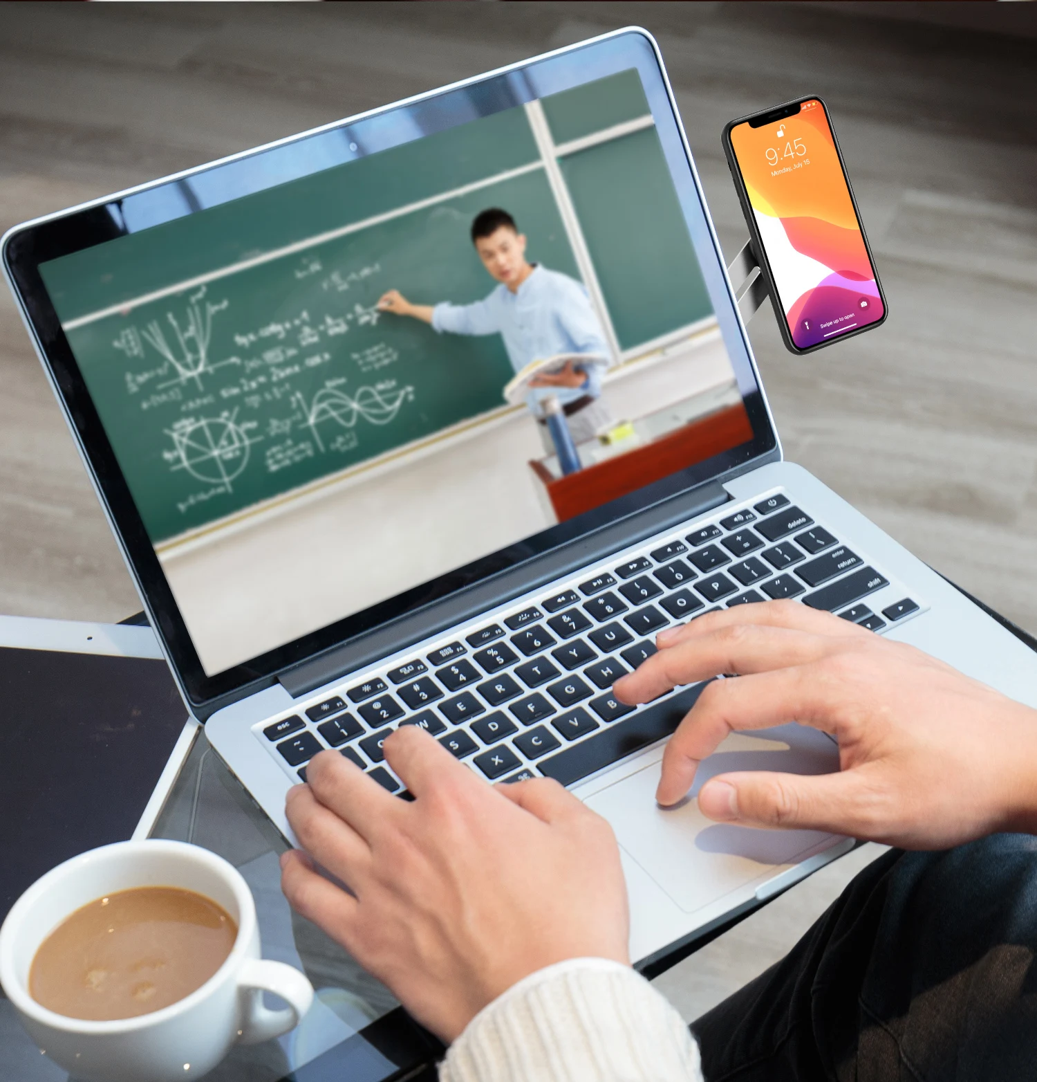 

Universal Tablet Phone Holder Desk Laptop Stand Magnetic Screen Support Side Mount Connect Tablet Bracket Dual Monitor Display