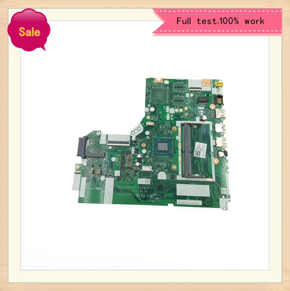 

DG425 DG525 DG725 NM-B321 Motherboard For Lenovo IdeaPad 320-14ACL 320-14AST Laptop Motherboard tested A4-9120 CPU 100% work