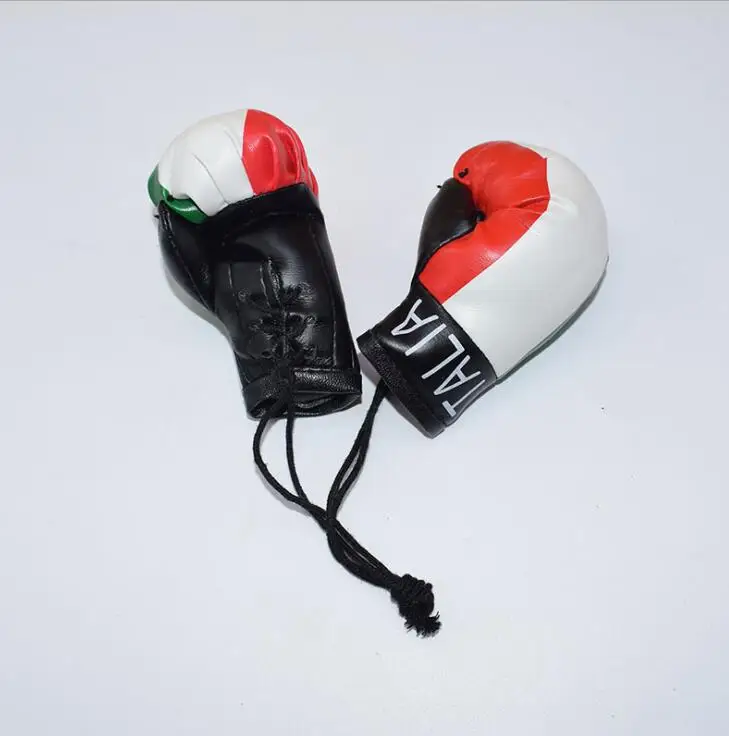 Автомобильное украшение подвеска с национальным флагом боксерский брелок