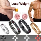 Магнитный браслет для потери веса, элементарный браслет для лечения артрита, обезболивания, биомагнитный подарок для мужчин
