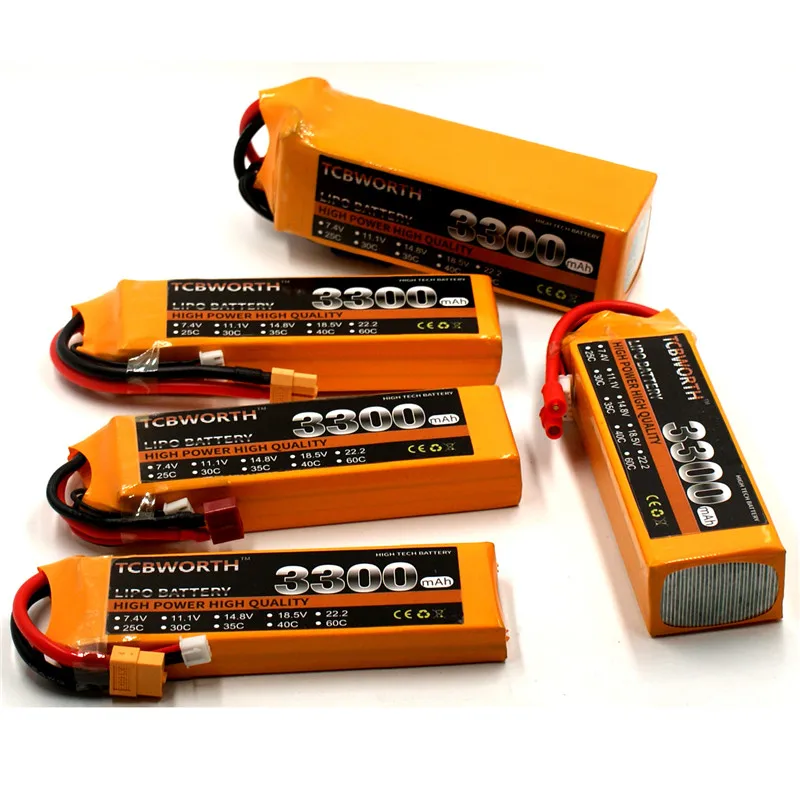 Новые батарейки 6S 22 2 V 3300 мА/ч 35C RC вертолетный Липо Батарея для РУ самолет