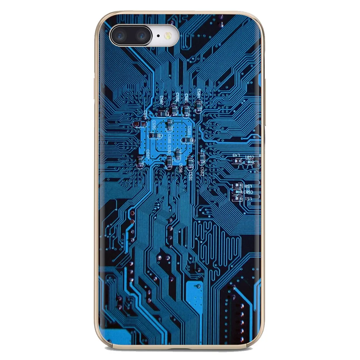 Computer Motherboard Circuit board Silicone Phone Covers For Samsung Galaxy A3 A5 A7 A9 A8 Star Lite A6 Plus 2018 2015 2016 2017 | Мобильные