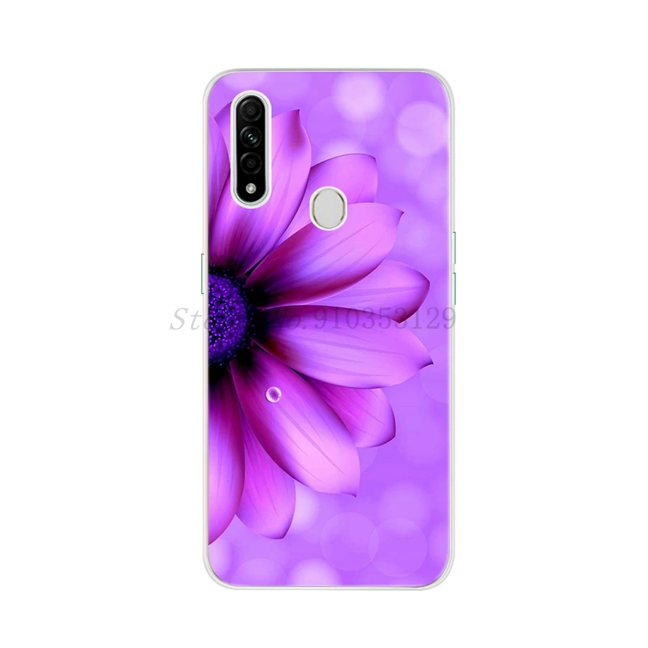Для OPPO A31 2020 чехол с милым единорогом противоударный мягкий из ТПУ для Oppo A 31