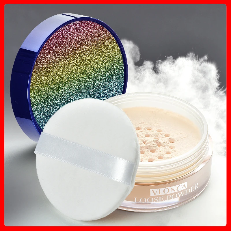 CL097 натуральная пудра для макияжа контроль жирности матовая рассыпчатая