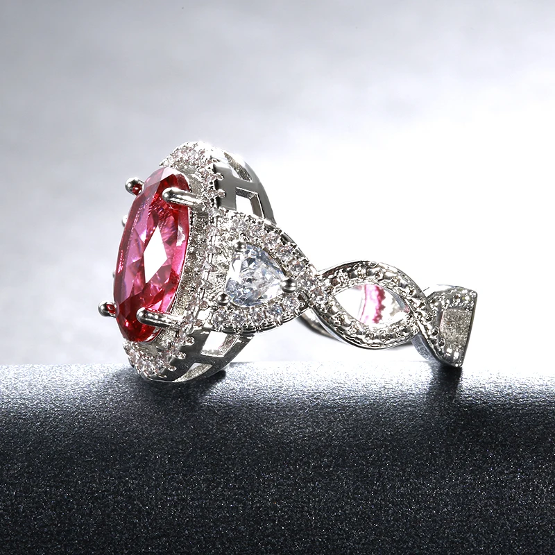 

Wong Rain Vintage 100% 925 Sterling Silver Ruby Gemstone Wedding Engagement Diamonds Ring Wedding Band Fine Jewelry Wholesale