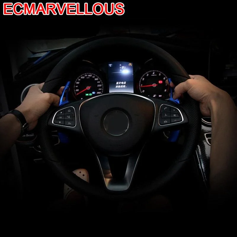 

Adesivi Per Voiture Decoration Accessories Interior Auto Car Sticker Gear Steering Wheel New FOR Mercedes Benz C E GLC Class