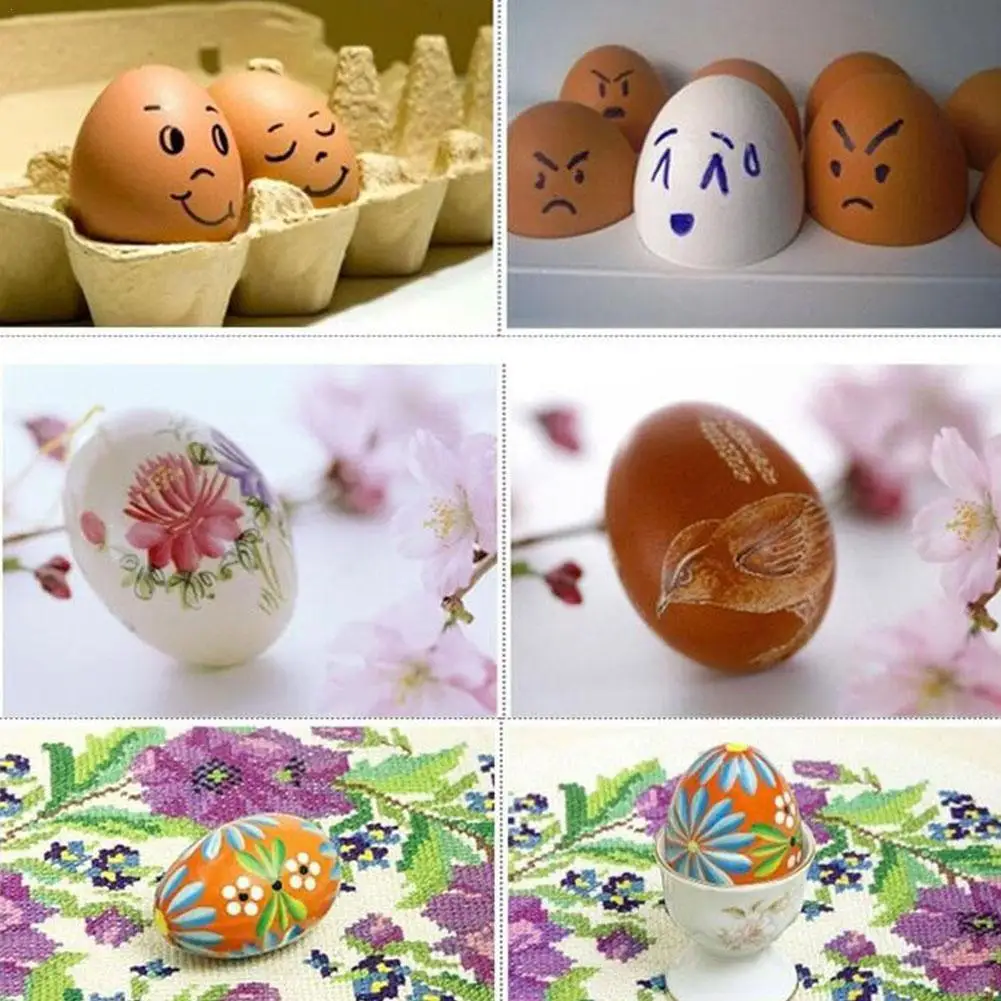 

Building Blocks Wood Simulation Eggs Baby PlayHouse Strange Handmade Toys Early Diy Educational Wooden Painted Graffiti U2L7