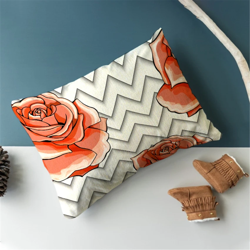 

Fuwatacchi Geometric Pillow Covers for Bedroom Sleeping Decorative Pillow Case Home Living Room Sofa Linen Cushion Cover 50x70cm