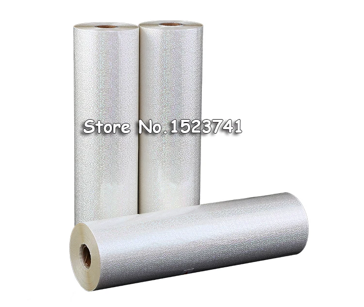 Устойчивая к царапинам прозрачная БОПП пленка для ламинирования с кристаллами 12