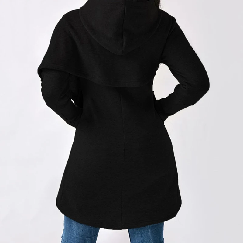 

Womens Hooded Sweatshirt Hoodies Dress Long Sleeve Pullover Jumper Tops Sexy Girl Autumn Winter Casual Party Long Sleeve