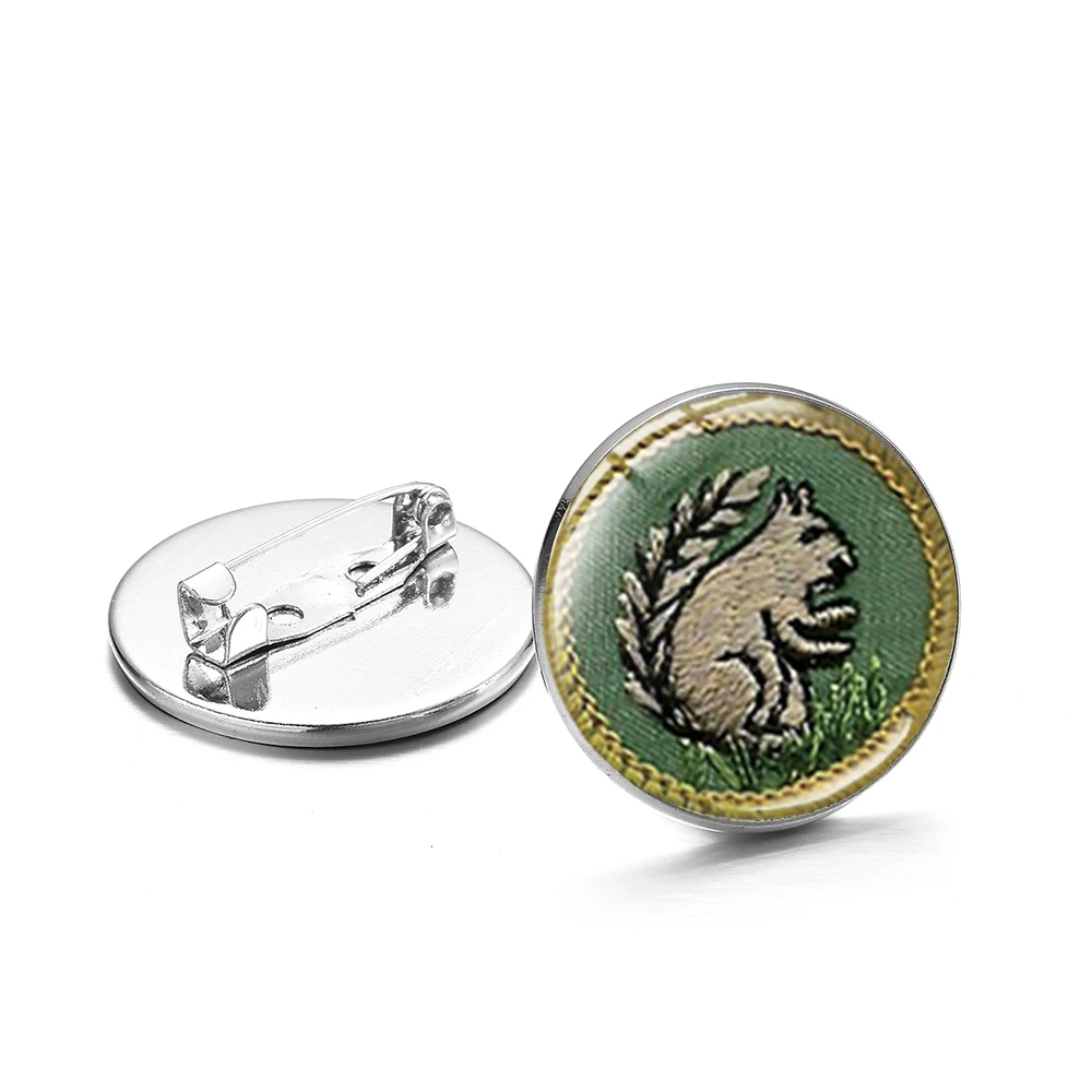 Новейшая модная брошь для девочек-разведчиков булавки винтажные языки