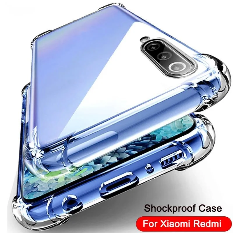 

Mobile phone shockproof cover for Xiaomi, 10, 11, 9, 9t pro, 8 and Se, bit X3, NFC, m3, A2, A3 and Lite, redmi note 9s, 10s, 8,