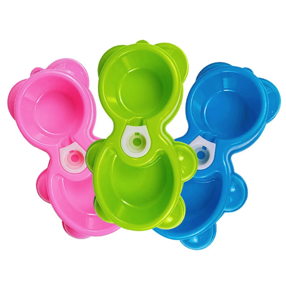 Миска для воды домашних животных миска кормления собак подачи контейнер