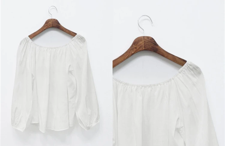 Женская блузка с рукавами-фонариками элегантная повседневная плиссированная