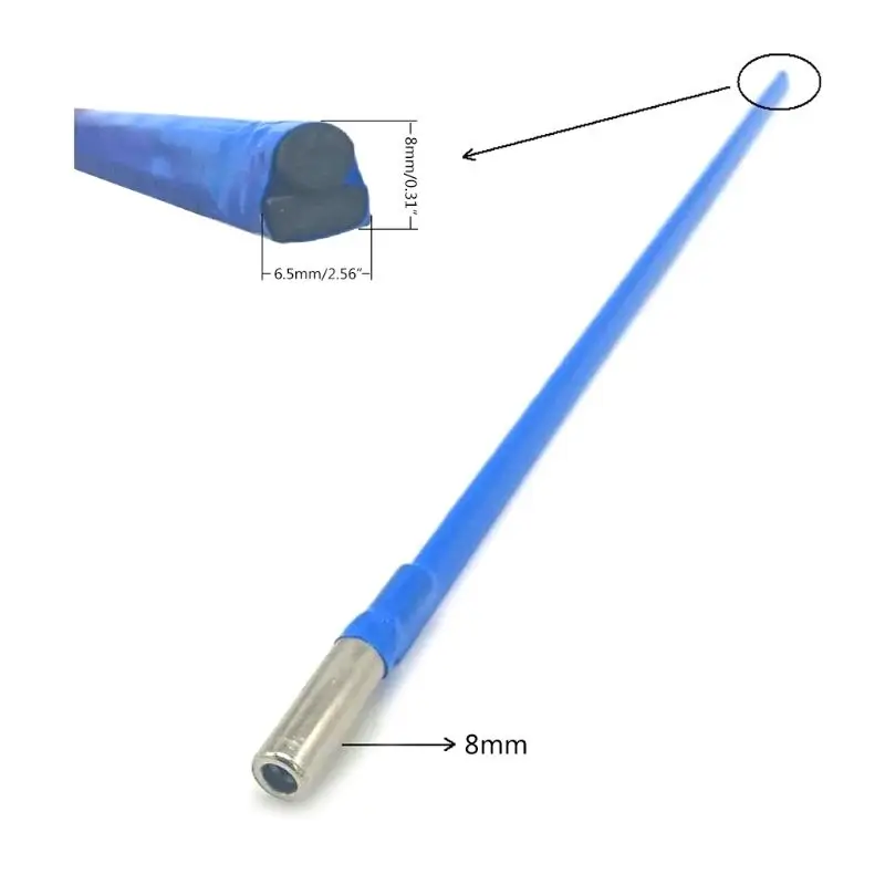

Двухсторонний двухсторонний стержень для гитарной фермы, синий рычаг регулировки с шестигранным ключом для гитарных аксессуаров, 1 комплек...