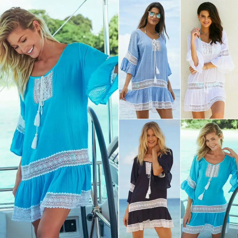 Новый сексуальный женский кружевной вязаный купальный костюм бикини купальник