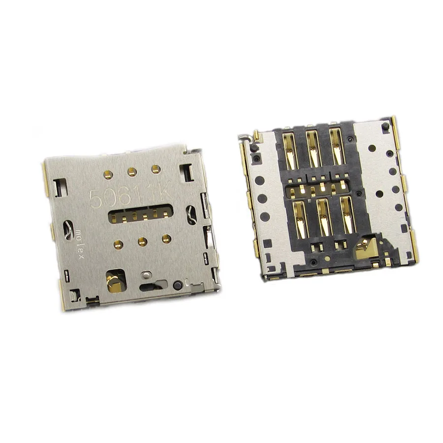 10 шт. слот для sim карты лоток держатель Гнездо ридер Ремонт Huawei Honor 6 Plus 5X 5S Play Ascend P7