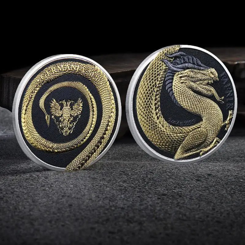 

Beautiful Big Dragon Traditional Collectible Gift Art Commemorative Coin
