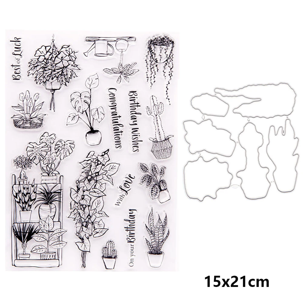 

Цветок зеленые растения рождественские металлические высекальные штампы и штампы тиснение трафарет для скрапбукинга высечка карточек изг...