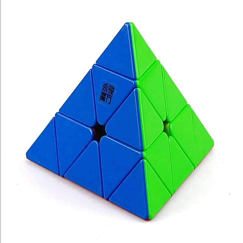 YongJun Yulong M 3x3 Магнитный пирамидальный куб 3x3x3 Магнитная Пирамида магический Yongjun cubo