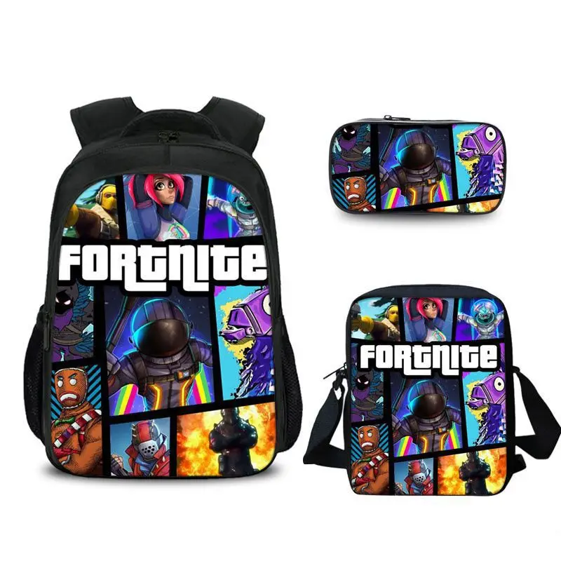 Новинка 2020 школьный портфель Fortnite с рисунком из мультфильма изоляционные сумки