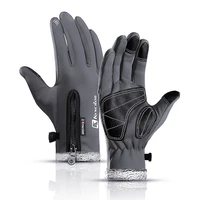 winter men women thermal ski skiing gloves thermal fleece waterproof snowboard gloves touch screen snow motorcycle warm mittens