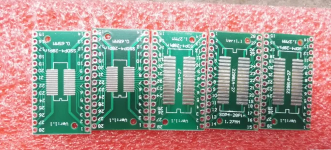 35 шт. = 7 значение * 5 комплект печатных плат SMD поворачивается к DIP SOP SSOP TSSOP 23 8 10 14 16 20