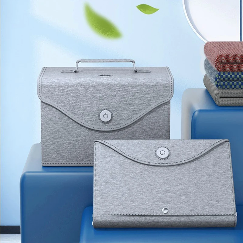 

Складной мешок для антисептиков UVC, портативная перезаряжаемая ультрафиолетовая дезинфекционная коробка для масок, нижнего белья