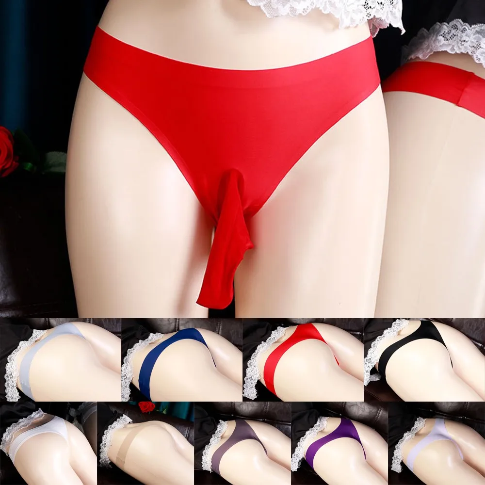 

Men Seamless UltraThin Underwear Briefs Sheath Pouch Ice Silk Comfy Breathable UltraThin Underwear Briefs Sheath Pouch Ice Silk