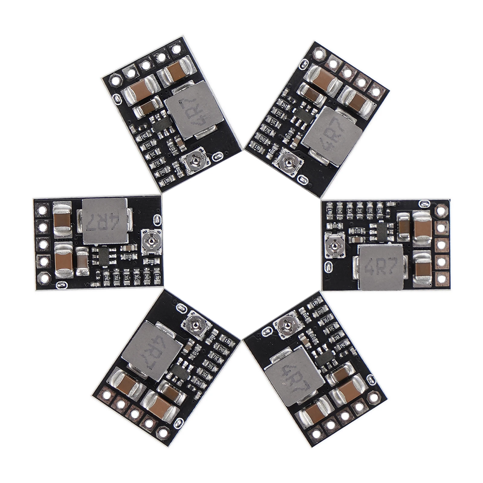 Понижающий преобразователь постоянного тока DROK, 5 В, 12 В, 3,3 В, регулятор напряжения для тестирования мини платы питания, регулируемое сопротивление