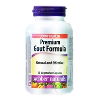 webbernaturals premium gout formula 60 capsulesbottle free shipping