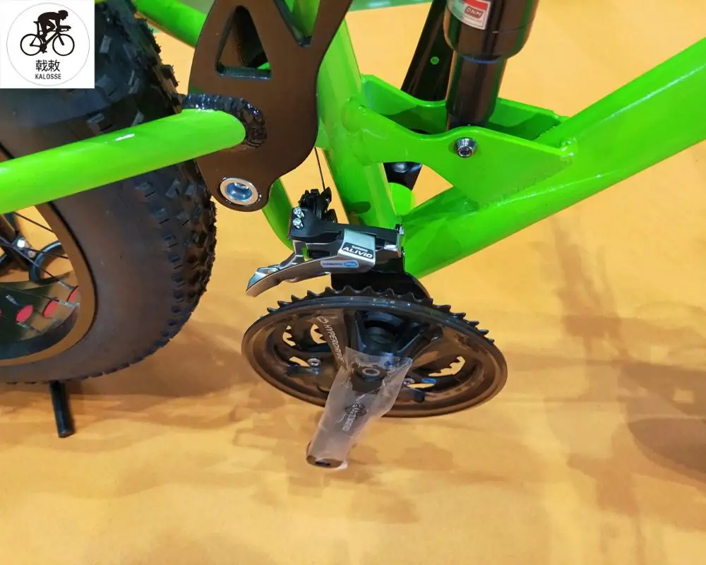 Полная подвеска снег/пляж горный велосипед 27 скоростей сплав 26*4 0 дюймов | Спорт и