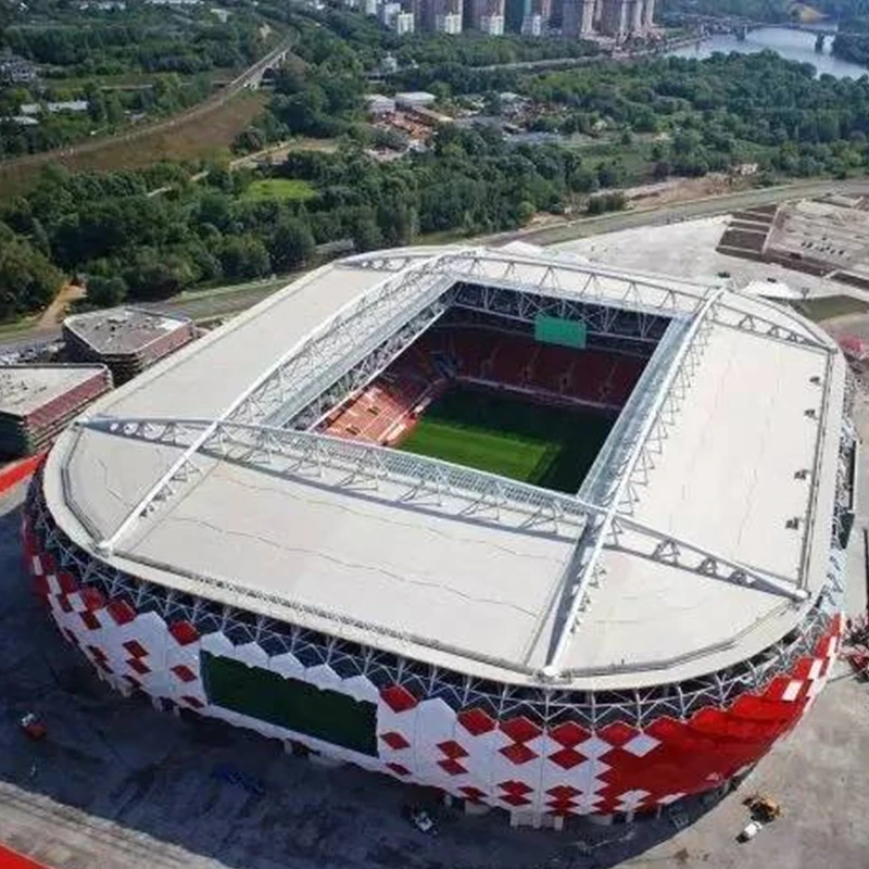 [Новинка] 63 шт./компл. 3D Россия Москва стадион Спартак соревнования по футболу