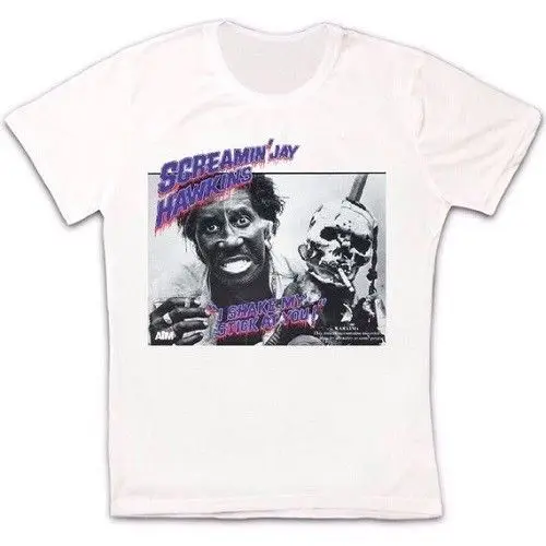 

Screamin Jay Hawkins Voodoo R&B Rock Retro Vintage Hipster Unisex T Shirt 1343 100% Cotton Short Sleeves Tee Shirts