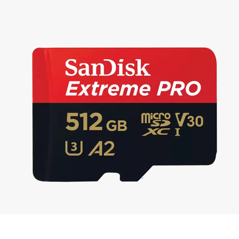 

SanDisk Extreme Pro Micro SD TF Card 512GB U3 A2 V30 170MB/S Class Flash Memory Card 4K