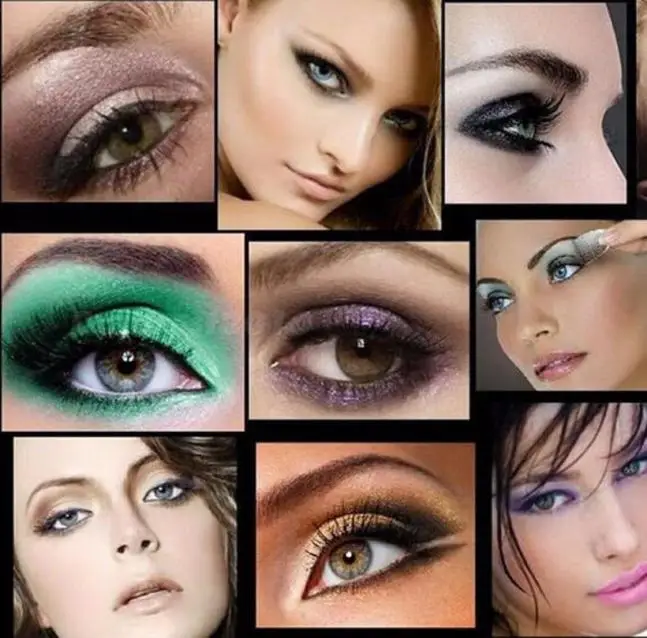 1 шт. Косметическая бамбуковая ручка двухсторонняя кисть для бровей + гребень