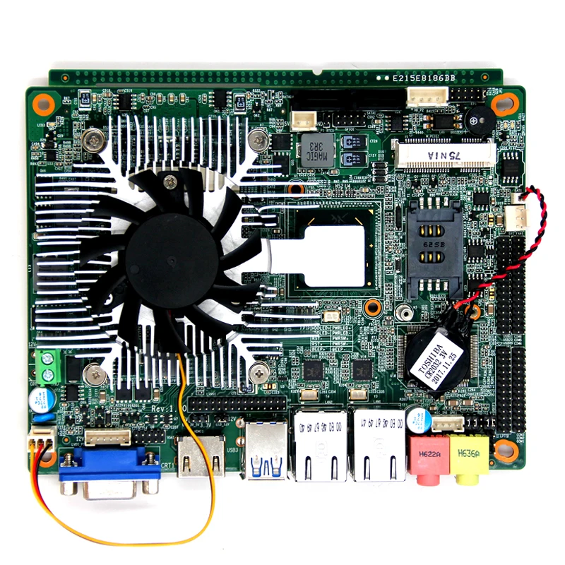 Intel HM77/QM77 чипсет I5 3210 процессор Промышленная материнская плата DDR 3 2 * RTL8111E PCI E Gigabit