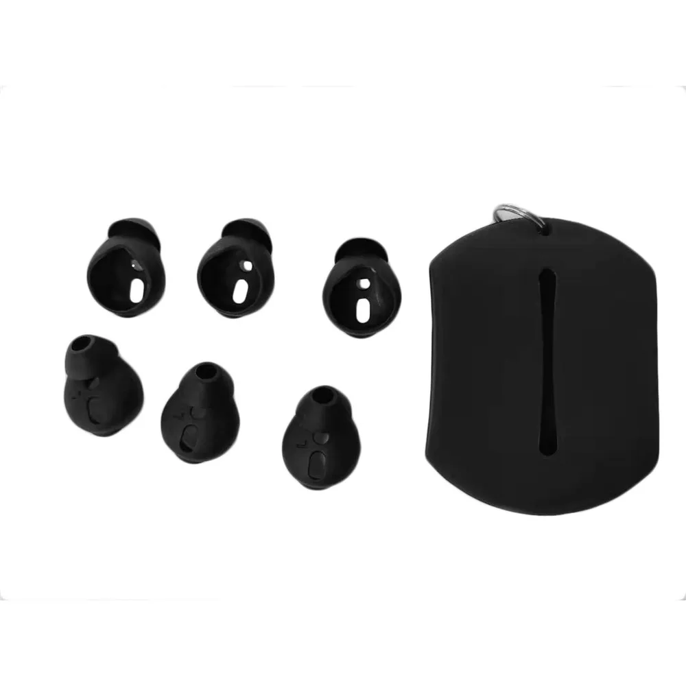 Силиконовые амбушюры наушники вкладыши для Airpods 1 2 Bluetooth удобные безболезненные с